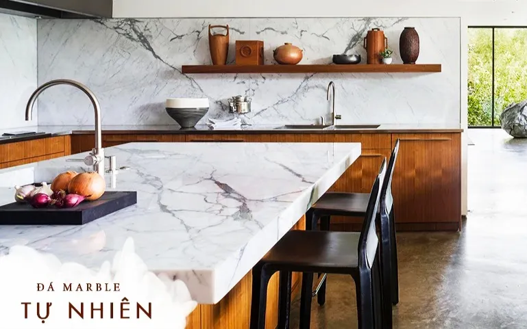 Tranh đá tự nhiên Marble: Nét tinh tế cho không gian sống